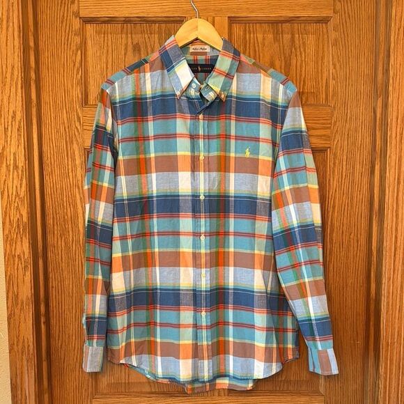 RALPH LAUREN Indian Madras Plaid Button Down Shirt - Picture 2 of 8